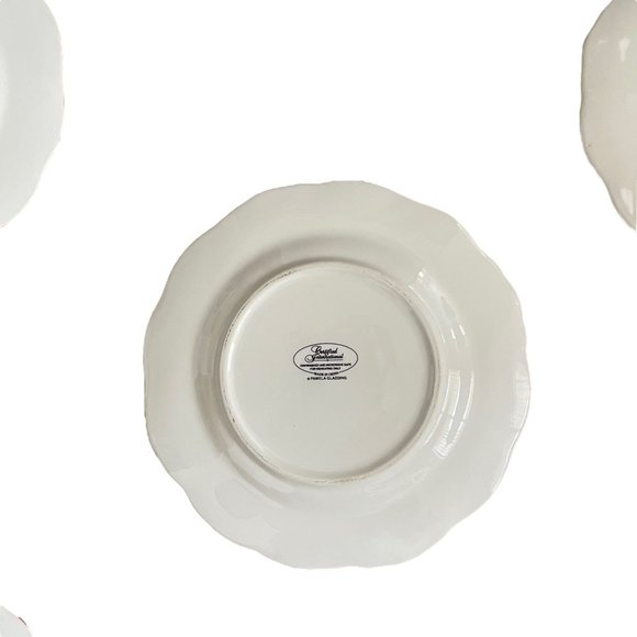 Rare Certified International Pamela Gladding 8.75" Rooster Salad Plate Set 5 HTF - Picture 9 of 12